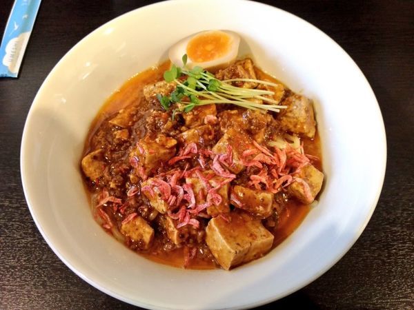 「きまぐれ限定 麻婆麺 version 海老豚骨」@麺屋 シロサキの写真