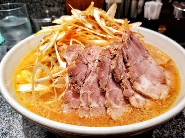 「ネギ味噌チャーシュー」@麺ロード 青葉台店の写真
