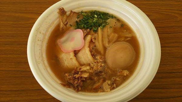 「【らあめん元＆麺屋あがら】和歌山ラーメン＋ほぐしチャーシュー」@東京ラーメンショー2018の写真