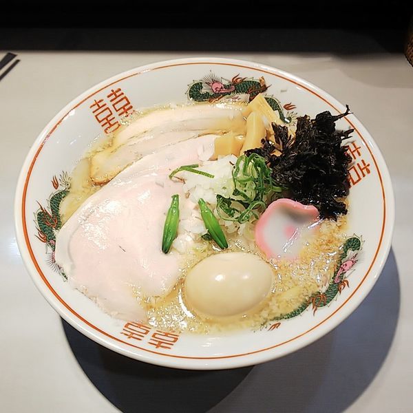 「【週末限定】濃厚背脂煮干し蕎麦」@中華蕎麦 瑞山（ZUIZAN）の写真