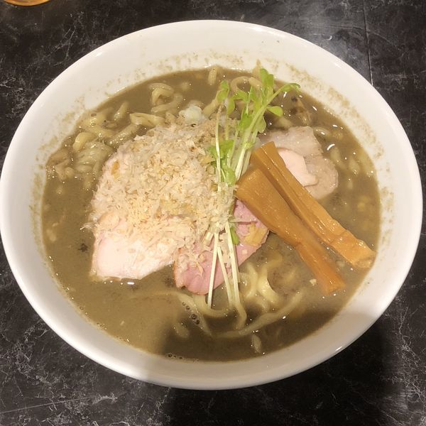 「【限定】生姜醤油の煮干しそば ￥750」@中華SOBA にぼ乃詩の写真