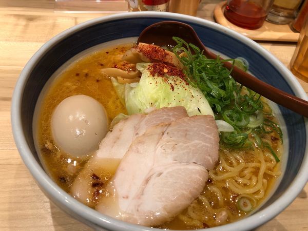 「味噌ラーメン+煮卵 820円」@札幌らーめん ほくと亭の写真