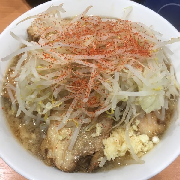 「豚マシらーめん」@らーめん忍者の写真