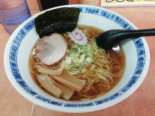「ラーメン（420円）」@かしわや 鹿島田店の写真