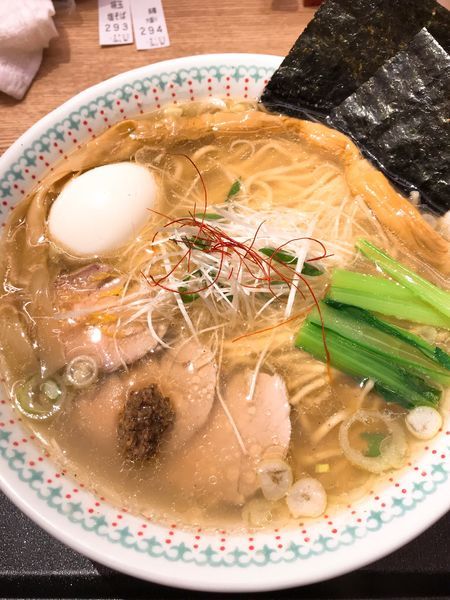 「味玉塩そば   ¥850」@中華そば 勝本の写真