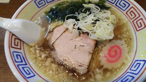 「中華そば￥７００+半チャーハン￥４００」@らーめん屋 小川の写真