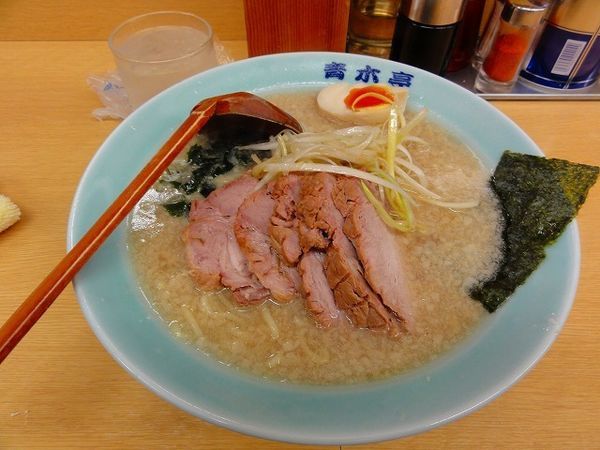 「醬油チャーシュー麺800円　クーポンで半ライス」@ラーメン青木亭 越谷店の写真