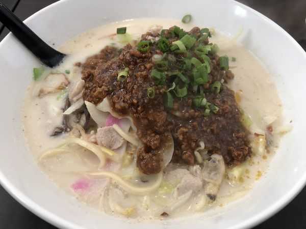 「肉味噌ちゃんぽん」@長崎ちゃんぽん食堂の写真