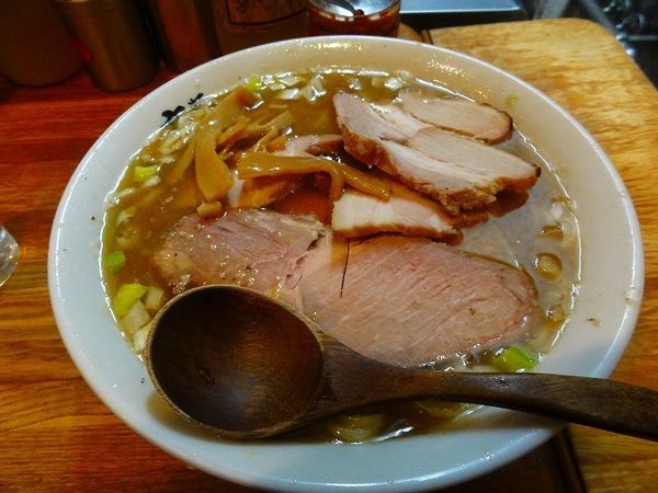 「半ミックス肉麺 800円」@麺 髙はしの写真