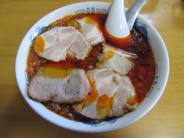 「タンタンチャーシュー麺（７５０円）」@らーめん原田 小見川店の写真