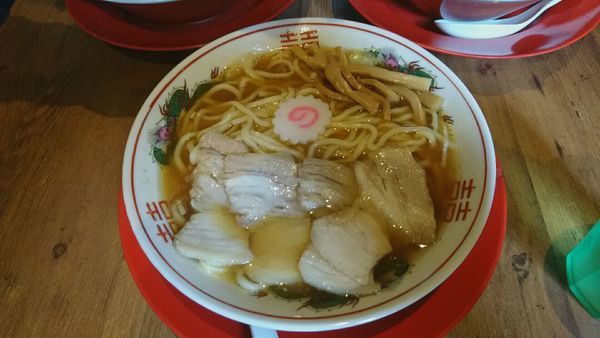 「煮干中華_680円」@肉煮干し中華そば さいころの写真