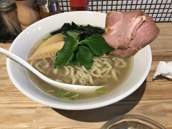 「貝塩ラーメン 替え玉」@らーめん 改の写真