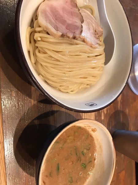 「つけ麺（大）@800」@麺や 輝 中津店の写真