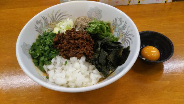 「限定 汁なし福来台湾まぜそば」@らーめん逆流の写真