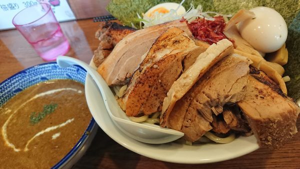 「カレーつけめん」@つけめん たまの写真