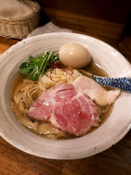 「味玉塩そば900円」@中華そば きなりの写真