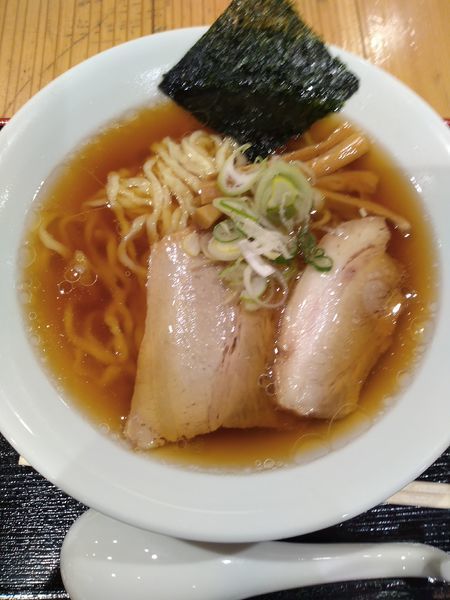 「「会津らぁ麺 うえんで」中華そば 700円」@日本橋ふくしま館 MIDETTE ミデッテの写真
