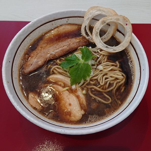 「醤油R(サバ・ブラック) @780円」@札幌篠路 ラーメンStyle 丸ふの写真