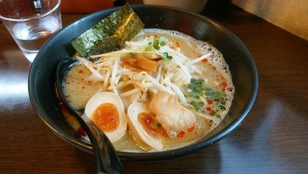 「鶏担々麺味玉」@TOKYO 鶏そば TOMOの写真
