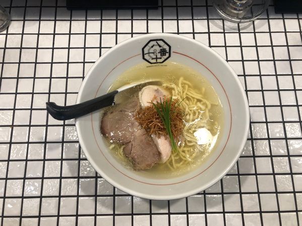 「うま味塩そば」@81番の写真