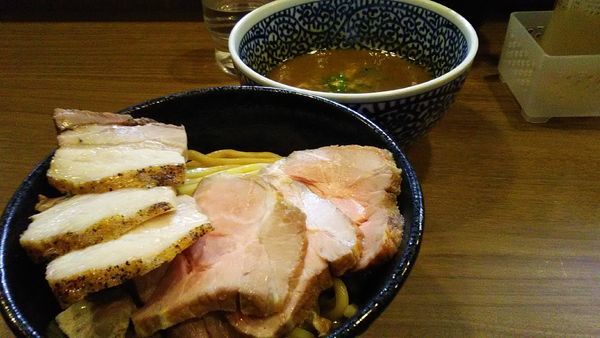 「チャーシュー極濃煮干つけ麺」@煮干しつけ麺 宮元の写真