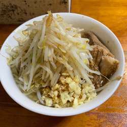 ミニラーメン 野菜辛めニンニクトッピング