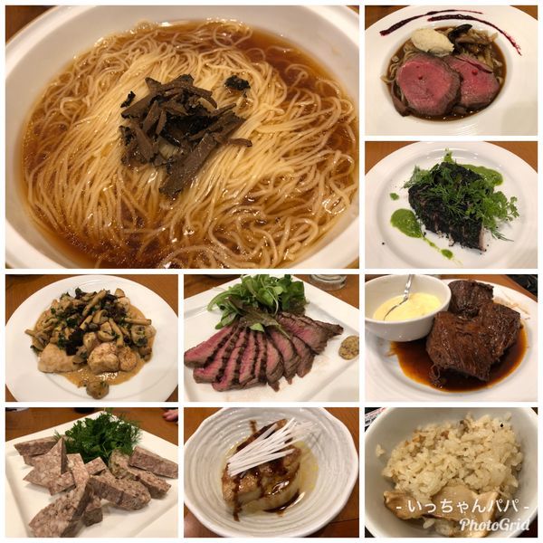 「オフ会コース内 コンソメのかけらーめん」@稲荷屋の写真