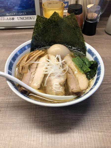 「煮干し中華そば スペシャル」@東大和ラーメン大冬樹Season2の写真