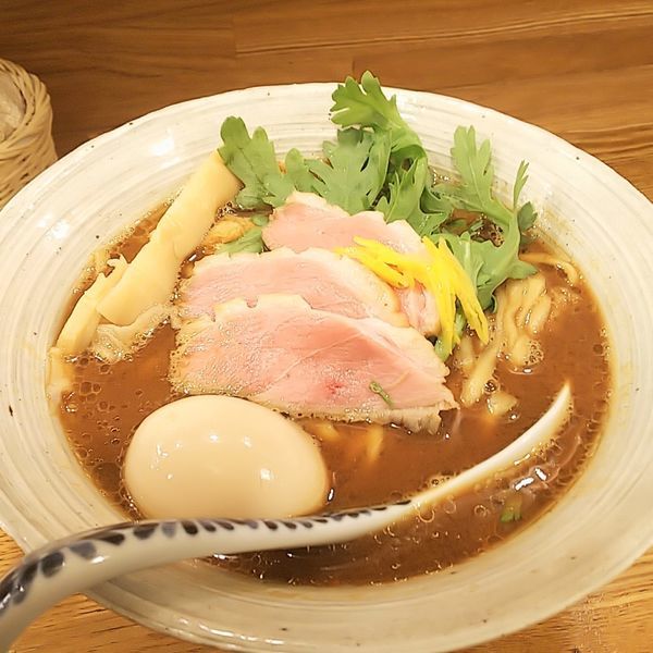 「味玉赤味噌そば」@中華そば きなりの写真