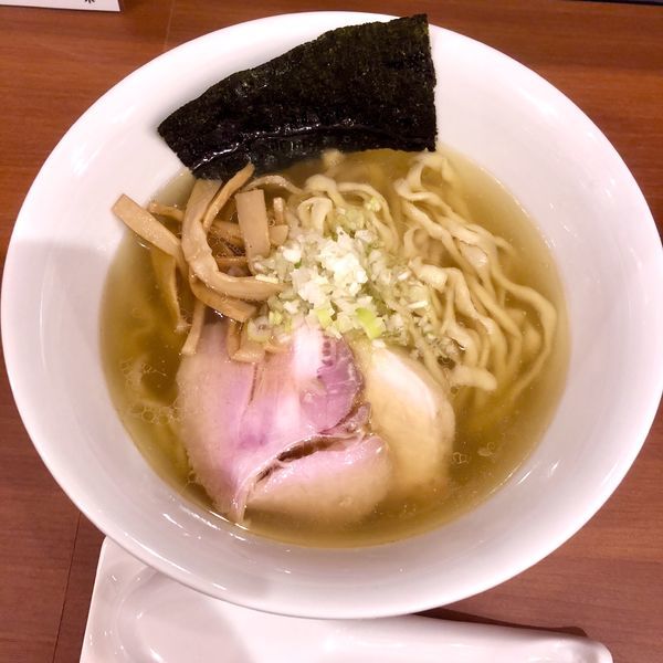 「塩ラーメン ￥780」@自家製手もみ麺 鈴ノ木の写真