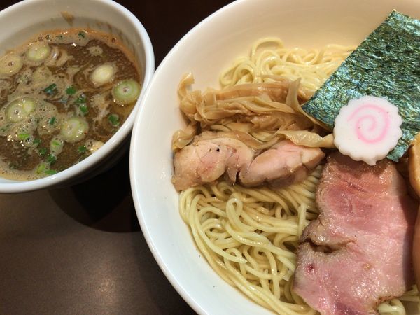 「鯛焼干しつけそば(麺大盛り)」@おおぜき中華そば店の写真