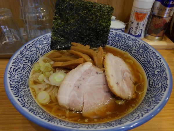 「中華そば730円メンマ120円」@中華そば 笑歩の写真