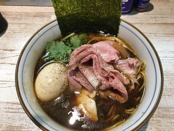 「特製四つ葉そば」@中華そば 四つ葉の写真