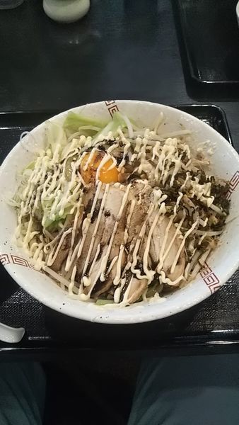 「30・11・27G盛り油そば２玉（680円）」@中華そば 松葉の写真