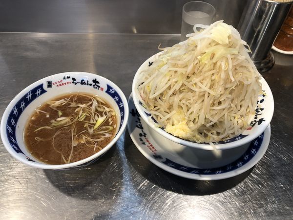 「塩つけ麺 熱盛り800円」@ラーメン大 下高井戸店の写真