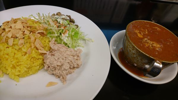 「赤カレー」@カレーは飲み物。秋葉原店の写真