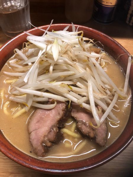 「味噌ラーメン800円 もやし0円」@味噌っ子 ふっくの写真
