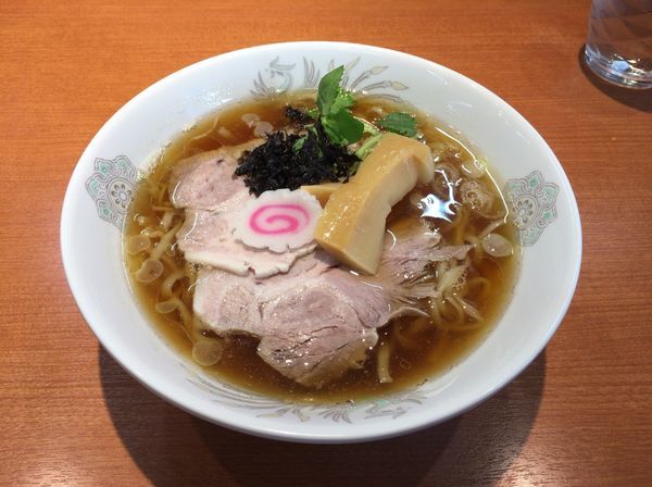 「【特別営業メニュー】中華そば(醤油)500円」@㐂九八 ～garage～の写真