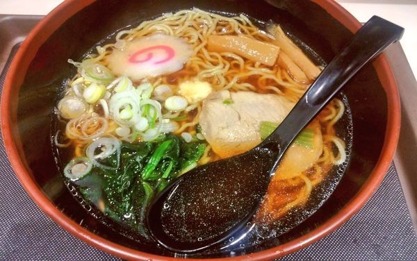「生姜醤油ラーメン」@名代 富士そば 伊勢佐木モール店の写真