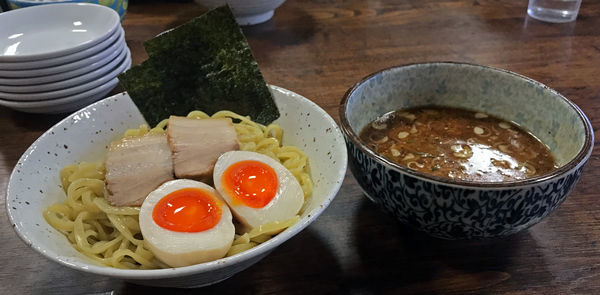 「つけ麺太麺」@宮川中華そばの写真