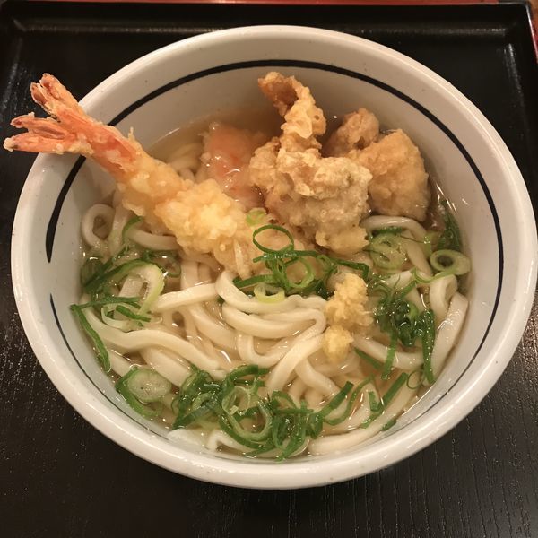 「温［並盛］てんぷら（￥500）」@おにやんま 中目黒店の写真