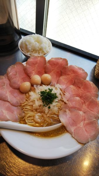 「Crazy Crab ＋肉増し＋うずら＋ライス」@さんじの写真