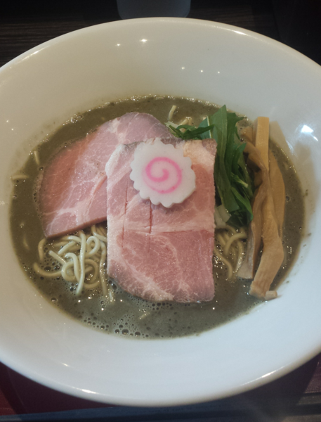 「濃厚煮干そば850円」@鶏そば なんきち 東京店の写真