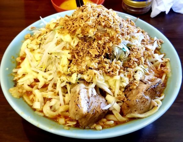 「辛いラーメン４００g　豚２枚」@龍麺 ふえ郎の写真
