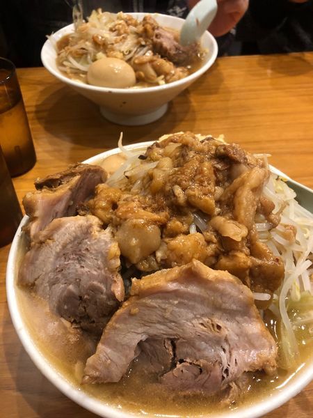 「小ラーメン全マシ」@麺屋 歩夢の写真