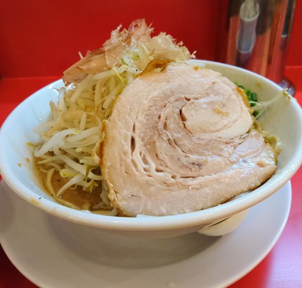 「味噌まぜそば３００g普通」@自家製麺 ダイサンの写真