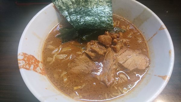 「魚介味噌ラーメン＋半ライス」@麺屋 優創の写真