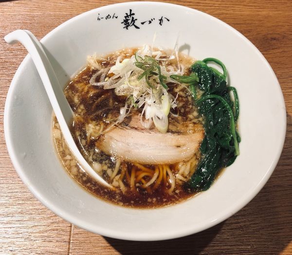 「醤油ラーメン（固め￥800）」@らーめん藪づかの写真