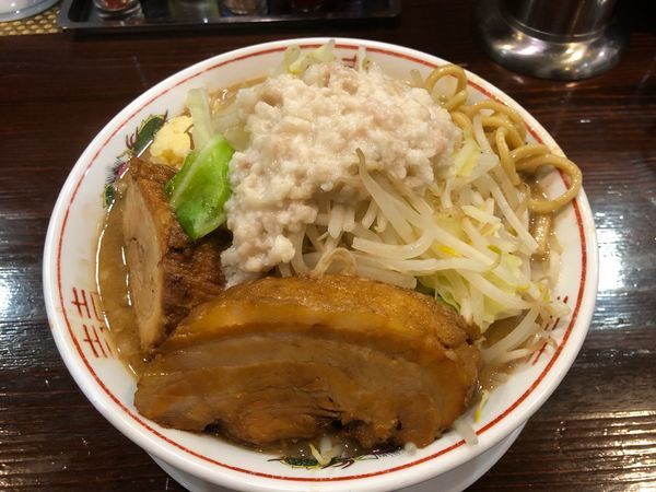 「【期間限定】豚みそ、豚2枚1010円」@つけめん・らーめん活龍 水戸米沢店の写真