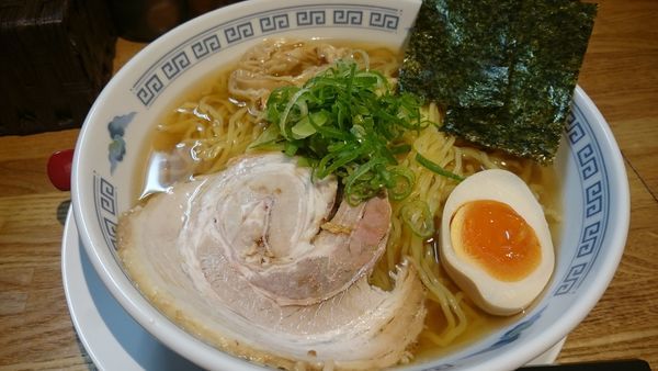 「中華そば（650円）＋大盛り（100円）」@中華そば もり川の写真